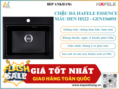 Chậu đá Hafele Essence màu đen HS22 - GEN1S60M 577.25.320